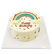 Classic Rainbow Layer Cake